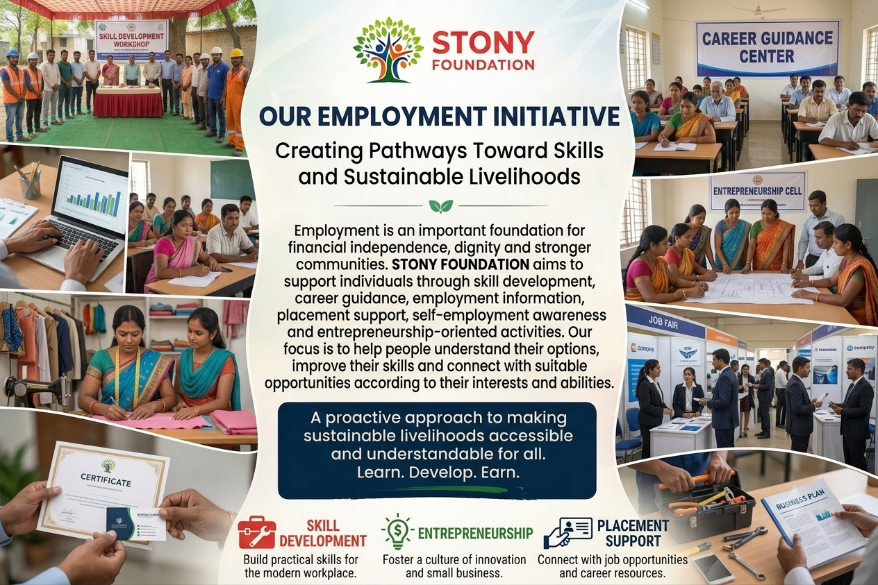 STONY FOUNDATION Employment and Skill Development